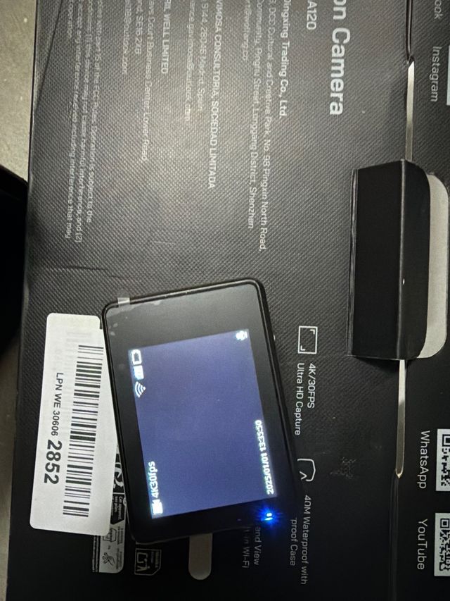 Cámara Deportiva WOLFANG GA120