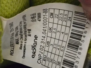 Patines Oxelo Fit 5 Jr Talla 35