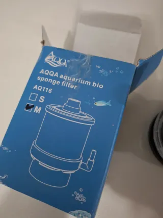 Filtro Esponja Acuario + Bomba Aire