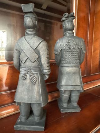 Figuras Guerreros Terracota (2 unidades)