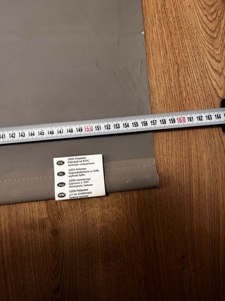 Estor cortina opaca blackout 157x166 cm, hay 3