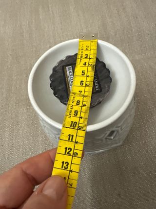 Porta candela Yankee Candle + candela Black Coconu