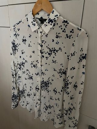 Camisa Massimo Dutti Estampada Flores