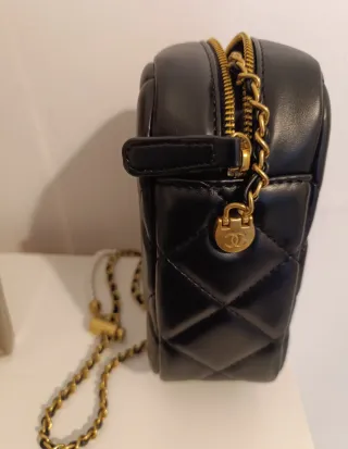 Borsa Chanel Beauty Nera Oro