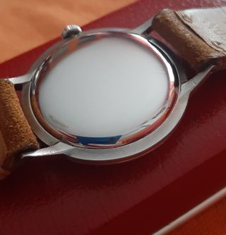 Reloj Omega Vintage Esfera Plateada