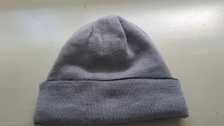 Gorro Nike reversible gris y negro