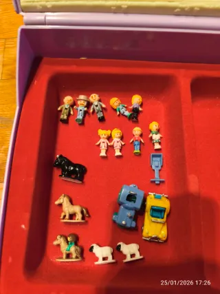 Caja Joyero Polly Pocket Completa con accesorios