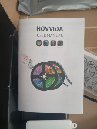 Tira LED RGB HOVVIDA con Control App 10M+-
