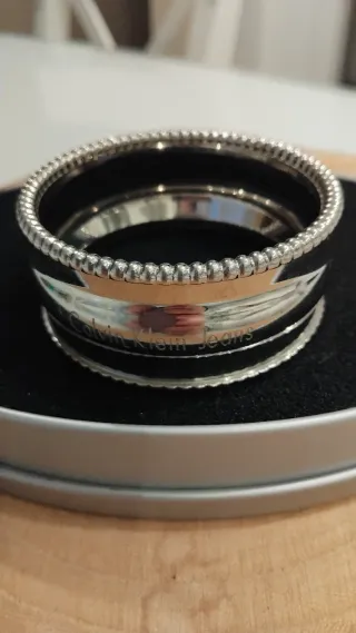 Bracciale Calvin Klein Jeans Acciaio Argento