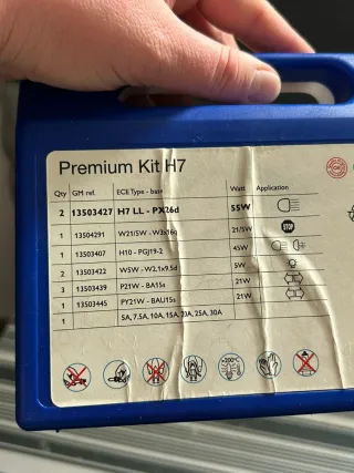 Premium kit de bombillas Opel Corsa E