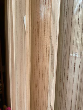 Confezione di tende beige e marrone