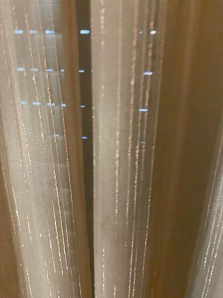 Confezione di tende beige e marrone