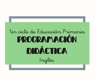 Programación didáctica Primaria inglés Madrid