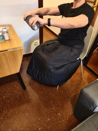 Manta cubrepiernas moto invierno bolsillo