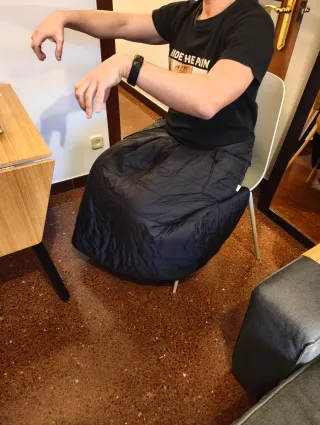 Manta cubrepiernas moto invierno bolsillo