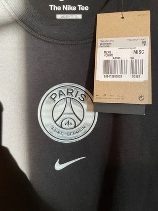 Camiseta Nike PSG Mujer Talla XS
