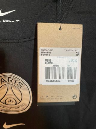 Camiseta Nike PSG Mujer Talla XS
