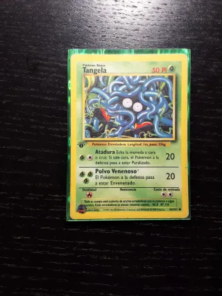 Carta Pokémon Tangela 1ª Edición