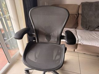 Silla Oficina Herman Miller Aeron Negra