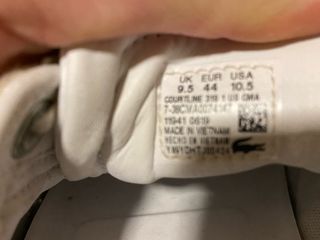 Zapatillas Lacoste Courtline 319 Blancas/Negras