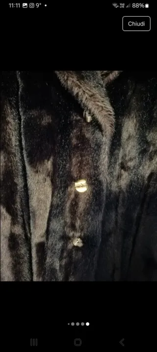 Pelliccia sintetica lunga