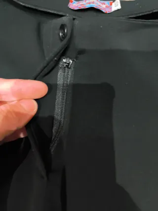 Pantalones vestir negros talla 40