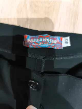 Pantalones vestir negros talla 40