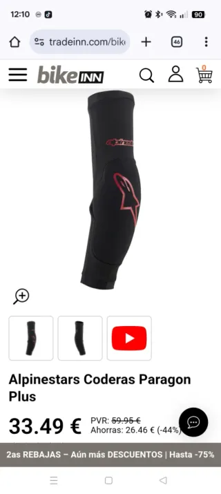 Protección: Guantes Rodilleras y Coderas alpinesta