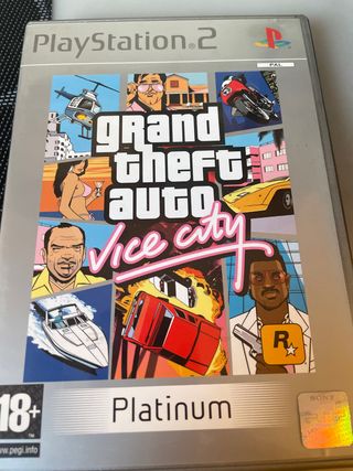 Grand Theft Auto: Vice City PS2 Platinum