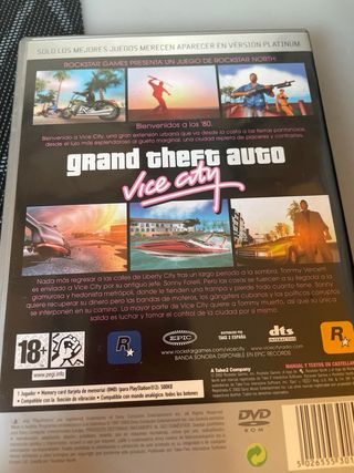 Grand Theft Auto: Vice City PS2 Platinum