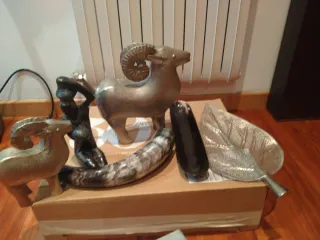 Decoración Oberis Metal y Madera