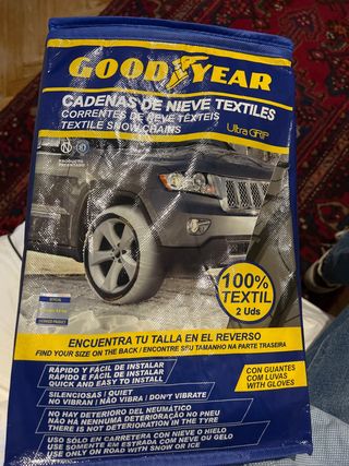 Cadenas Nieve Textiles Goodyear Talla M