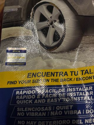 Cadenas Nieve Textiles Goodyear Talla M