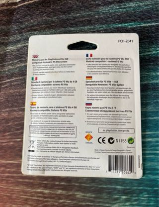 Scheda di memoria per PlayStation Vita