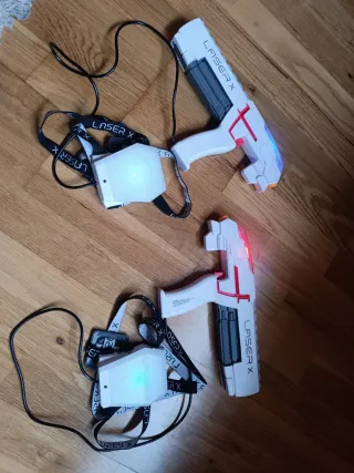 Pistolas Láser X Juguete