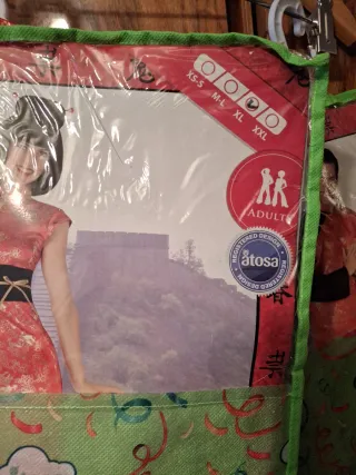 1 Disfraz Japonesa Atosa Talla XL