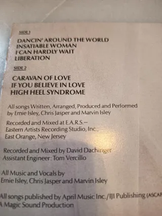 Vinilo Isley Jasper Isley