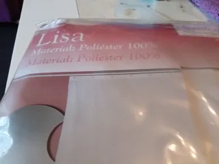 Cortina de ducha Lisa 140x200 cm