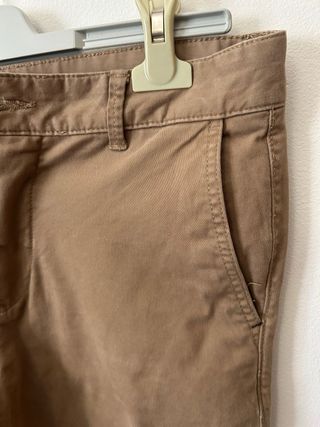 Pantalón chino niño marrón