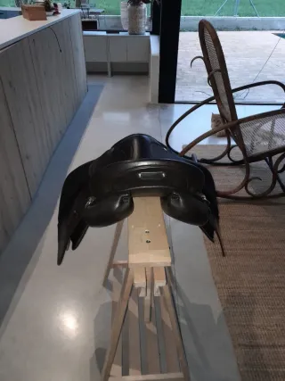 Silla mixta Zaldi 17 Marrón