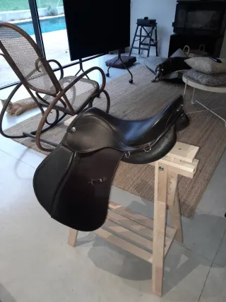 Silla mixta Zaldi 17 Marrón