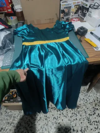 Disfraz vestido de regencia años 1800 talla m