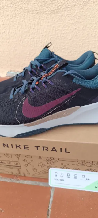 Nike Trail Zapatillas Negras Moradas