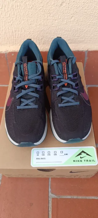 Nike Trail Zapatillas Negras Moradas