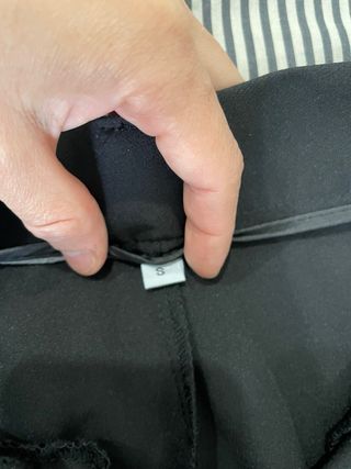 Pantalón de traje negro