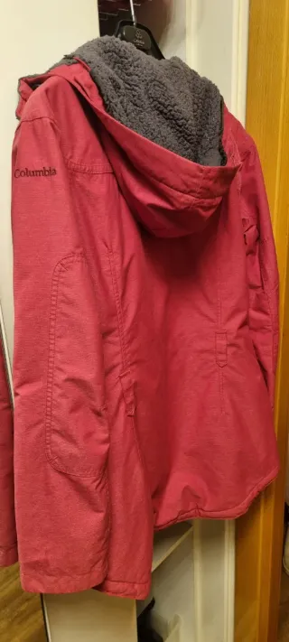 Chaqueta Columbia Mujer Talla S Roja