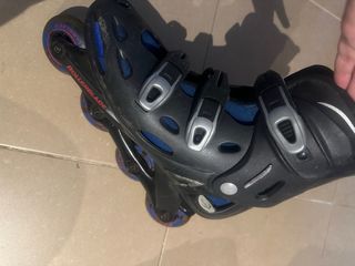 Patines en línea con ruedas de silicona mas bolsa