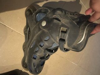 Patines en línea con ruedas de silicona mas bolsa