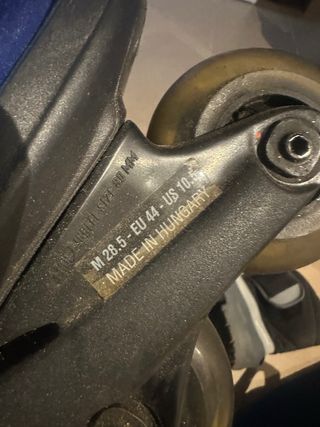 Patines en línea con ruedas de silicona mas bolsa