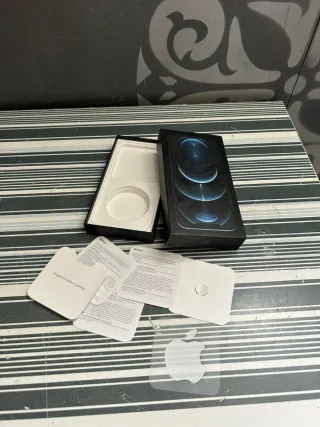 Caja vacía para iPhone 12 Pro Max Pacific Blue 256